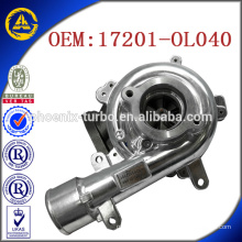 CT16V 17201-OL040 turbo pour TOYOTA